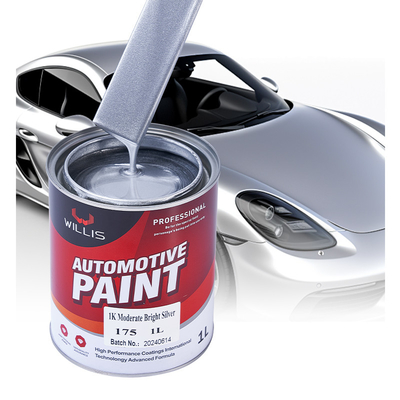1K Púrpura de revestimiento de color plateado pintura de pulverización de automóviles Dos años de vida útil