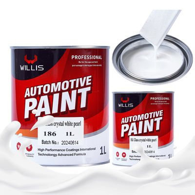 Laca acrílica pintura blanca de perlas metálicas
