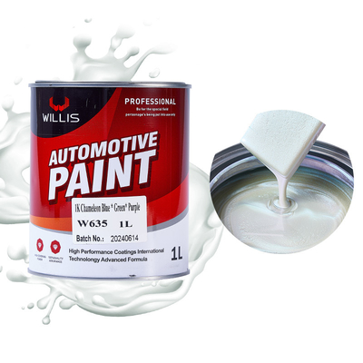Pintura de perlas multicolor personalizable 1K Pintura acrílica de automóviles para Willis Car Servicios OEM / ODM