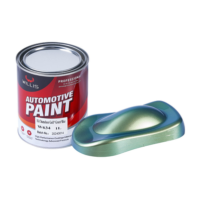1K Multicolor Cambiante Efecto de Ilusión Perlescente Pintura Resina Acrílica Con Pintura de Revestimiento Azul Verde Púrpura