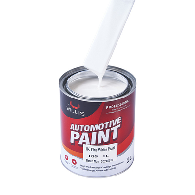 1K Perla pintura automotriz para OEM y ODM servicios en múltiples colores 1K Perla blanca fina