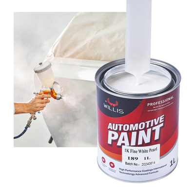 1K Perla pintura automotriz para OEM y ODM servicios en múltiples colores 1K Perla blanca fina