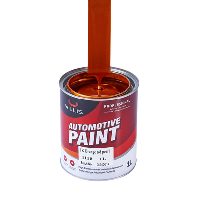 Cubo de metal 1k Primer Pintura para automóviles de color blanco perla Resistencia a la intemperie Para vallas publicitarias Revestimiento líquido Pintura para automóviles