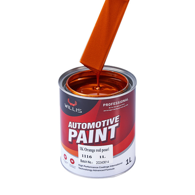 Cubo de metal 1k Primer Pintura para automóviles de color blanco perla Resistencia a la intemperie Para vallas publicitarias Revestimiento líquido Pintura para automóviles