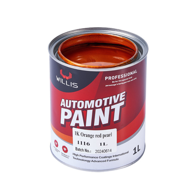 Cubo de metal 1k Primer Pintura para automóviles de color blanco perla Resistencia a la intemperie Para vallas publicitarias Revestimiento líquido Pintura para automóviles
