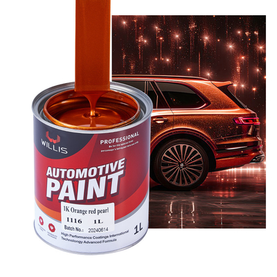 Cubo de metal 1k Primer Pintura para automóviles de color blanco perla Resistencia a la intemperie Para vallas publicitarias Revestimiento líquido Pintura para automóviles