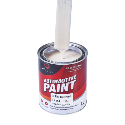 1K Basecoat Rojo / Negro Perla Pintura de automóviles resistente a la intemperie Perlescent Auto Paint Clear Coat Hardener Thinner