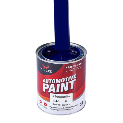 Rojo profundo 1K Acrílico pintura de pulverización de automóviles con sistema de formulario