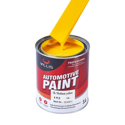 Pintura de aire acrílico para automóviles 1K de alta capacidad de cobertura para defectos menores en la superficie