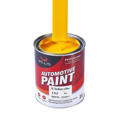 Pintura de aire acrílico para automóviles 1K de alta capacidad de cobertura para defectos menores en la superficie