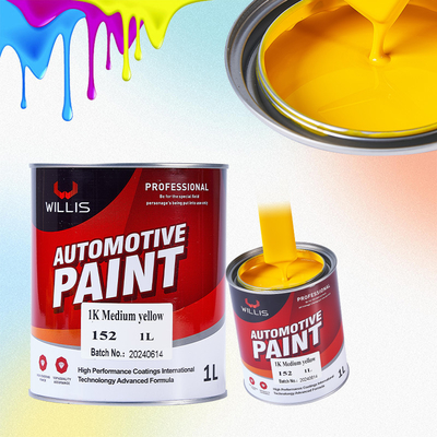 Pintura de aire acrílico para automóviles 1K de alta capacidad de cobertura para defectos menores en la superficie