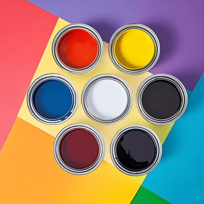 Resistencia química 2k pintura sólida para protección de automóviles de alto brillo