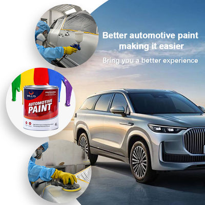 Resistencia química 2k pintura sólida para protección de automóviles de alto brillo