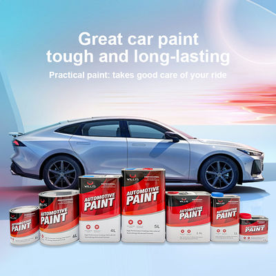 Pintura de capa transparente para automóviles de alto contenido sólido y viscosidad para servicios OEM y ODM
