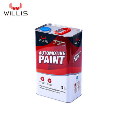 Spray de capa transparente 2K de alta dureza para repintado automotriz – Bajo VOC, acabado brillante diamante, resistente a rayones y UV (Kit de 5L con endurecedor)