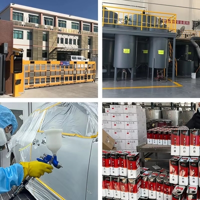 Pintura sólida 2K de 20KG para protección de automóviles de alta resistencia en todas las condiciones climáticas