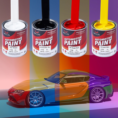 Pintura de dos componentes sólidos para automóviles de alta concentración Pintura para automóviles profesionales de recubrimiento de pintura automática Pintura de pulverización