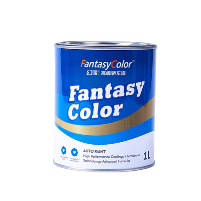 Pintura automática 1k Touch Up Pintura para rasguños de automóviles Violeta Rojo Negro Blanco Color Acrílico Espray de pintura para automóviles Pintura diluyente, taza de mezcla de pintura