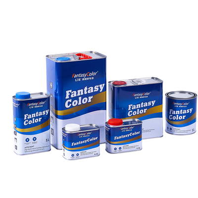 Pintura automática 1k Touch Up Pintura para rasguños de automóviles Violeta Rojo Negro Blanco Color Acrílico Espray de pintura para automóviles Pintura diluyente, taza de mezcla de pintura