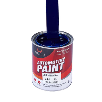 Pintura para coche acrílica 2K de alta calidad, azul rojizo, color metálico automotriz, buen precio, suministro de pintura en aerosol, revestimiento para reparación de automóviles
