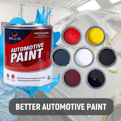 High Quality 2K Solid Paint in Lemon Yellow with 2 Years Shelf Life Available in 1L 4L 20L Sizes for Car Painting