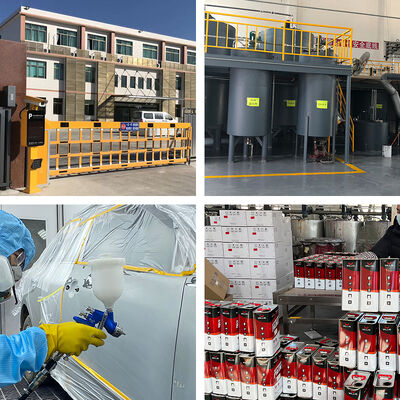 Alta sólida 2K Acrílico Clear Coat Automotriz Refinish Transparente pintura de automóviles Barniz Liquido Rociado Basecoat