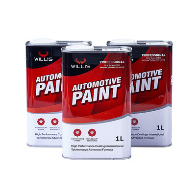Alta sólida 2K Acrílico Clear Coat Automotriz Refinish Transparente pintura de automóviles Barniz Liquido Rociado Basecoat