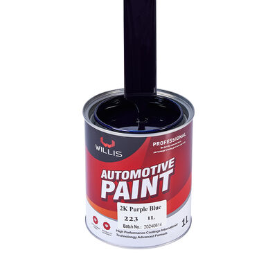 WILLIS 223 2K Purple Blue Acrylic Car Paint Liquid Coating Spray Refinish OEM Available
