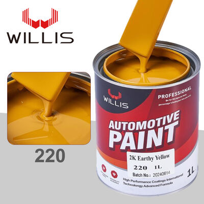 WILLIS Customizable 2K Single Component Acrylic Pearl Auto Paint Color Resin Liquid Coating Application Spray Model 220 Various