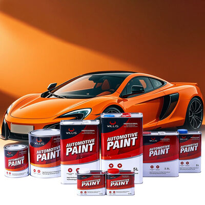 WILLIS Acrylic Resin Auto Paint for Cars Boats Plastic Coating-Spray Application Liquid Coating in Multiple Colors