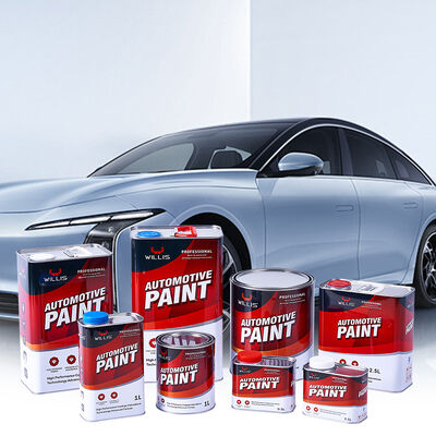 Venta caliente 2K Auto Acrílico Pintura de pulverización Azul Metálico Brillante Coatings líquidos de automóviles Topcoat de múltiples colores Suministro de fábrica OEM