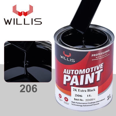 Acrílico 1K 2K Polyurethane pintura en aerosol color metálico carrocería de automóviles reparación de automóviles Refinar revestimiento líquido WILLIS modelo 206