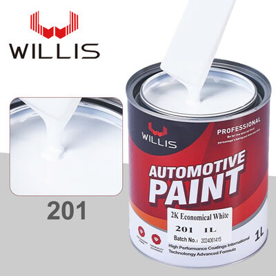 WILLIS Modelo 201 Resina acrílica de 2K pintura de automóviles resistente al desgaste y los arañazos pintura de pulverización brillante duradera para automóviles barcos y plástico