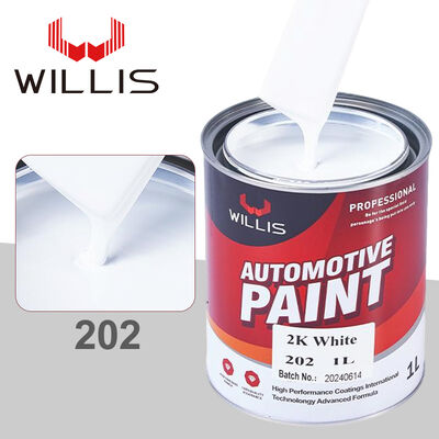 WILLIS 202 OEM 2K Resina acrílica de automóvil Opciones de capa superior multicolor Aplicación de aerosol Incluye diluyente de pintura