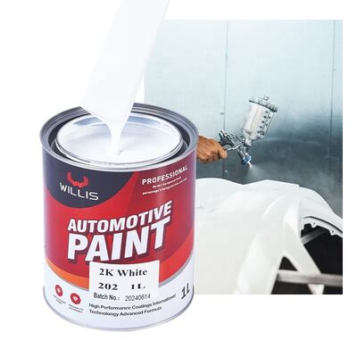 WILLIS 202 OEM 2K Resina acrílica de automóvil Opciones de capa superior multicolor Aplicación de aerosol Incluye diluyente de pintura