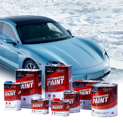 Mejor vendido WILLIS 2K Rojo Acrílico Resina Liquido de recubrimiento de pintura de automóviles y barcos con aplicación de aerosol