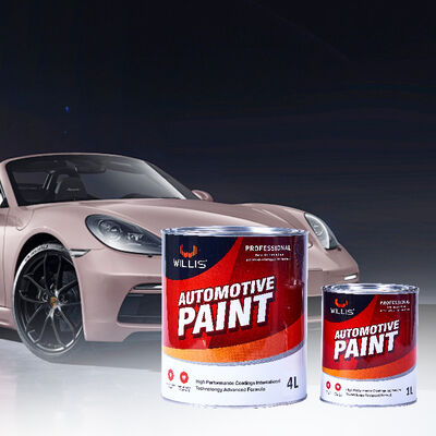 WILLIS 206 High Performance 2K Auto Refinish Car Paint Acrylic Resin Spray Liquid Coating for Automotive & Boat Use