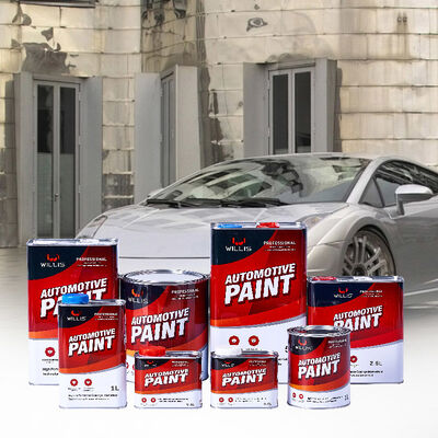 WILLIS 206 High Performance 2K Auto Refinish Car Paint Acrylic Resin Spray Liquid Coating for Automotive & Boat Use