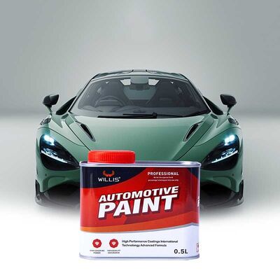 Venta al por mayor WILLIS 1K & 2K Basecoat Acrílico Colorido Barco Líquido y pintura automotriz para aplicaciones de aerosoles de automóviles y electrodomésticos