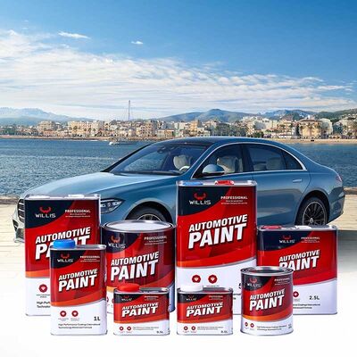Venta al por mayor WILLIS 1K & 2K Basecoat Acrílico Colorido Barco Líquido y pintura automotriz para aplicaciones de aerosoles de automóviles y electrodomésticos