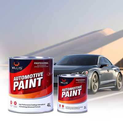 WILLIS 206 2K Car Refinishing Paint Auto Body Refinish Spray Paint Solid Colors High Gloss Blue Acrylic Coating Metal