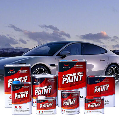 High Quality WILLIS Factory Wholesale Acrylic 2K Auto Paint Refinish Resin Liquid Spray Coating Pigment Main Raw Plastic Coating