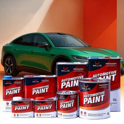 Suministro directo de fábrica de alta calidad, recubrimiento líquido a base de acrílico amarillo medio 2K, pintura en aerosol para automóviles para protección de automóviles y muebles