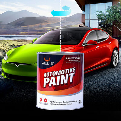 Pintura de carrocería de coches ecológicos sostenibles Pintura de barco Pintura de electrodomésticos 1K 2K Color sólido Aerosol de resina acrílica de color sólido con recubrimiento líquido de código OEM