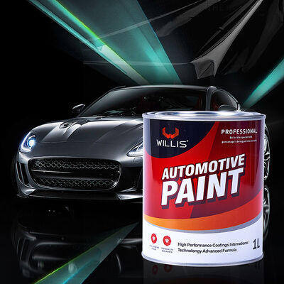 Pintura de automóviles de alto contenido sólido Fabricante de pintura de automóviles azul Pinturas de automóviles 1k 2k Pintura de acabado para revestimiento de reparación de carrocerías de automóviles