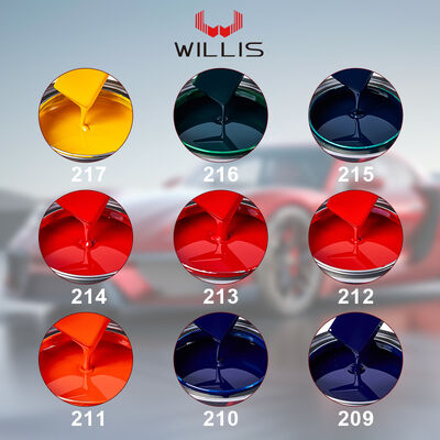 Pintura de automóviles de alto contenido sólido Fabricante de pintura de automóviles azul Pinturas de automóviles 1k 2k Pintura de acabado para revestimiento de reparación de carrocerías de automóviles