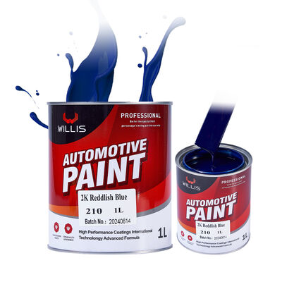 Pintura en aerosol acrílica 2K Azul rojizo Automotriz Color Metálico Bueno para Reparación de Automóviles y Múltiples Colores Disponibles