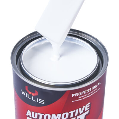 2K Blanco de recubrimiento de automóviles de resina acrílica de dos componentes y capa de base epoxi capa superior para pintura de automóviles y pintura de reparación de automóviles