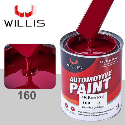 Ventas directas de fábrica WILLIS 1K pintura de color recubrimiento líquido para automóviles pintura de barcos reparación de automóviles basecoat recubrimiento de plástico