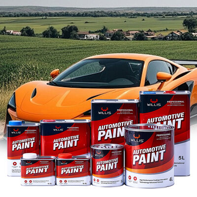 1K Transparente Amarillo Dorado Pintura en Aerosol Automotriz Recubrimiento Líquido Resina Acrílica de Un Componente para Repintado de Automóviles Color Sólido
